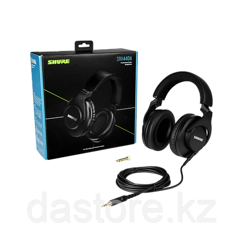 Shure SRH440A-EFS Профессиональные студийные наушникизакрытого типа, складные ,с чехлом, фото 1