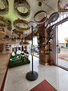 Свет-к LED SOLAR POPPY Bluetooth 8W 550LM DARK GREY 3000K  IP54