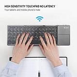 Клавиатура с touchpad складная беспроводная Vontar {RU-EN, Bluetooth, Win+Android+iOS}, фото 3