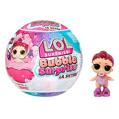 Кукла LOL Surprise Bubble Surprise lil sisters Пузырь-сюрприз сестрички-сюрпризы