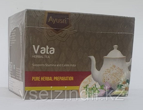 Травяной чай для Вата доши (Vata herbal tea AYUSRI), 20 пак