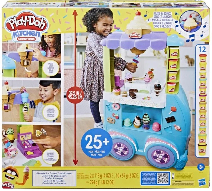 Hasbro Play Doh Машинка с мороженым, Плей До F1039 - фото 2 - id-p113726333
