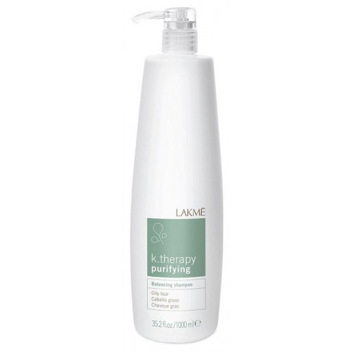 Шампунь для жирных волос Lakme k.therapy Balancing Oily Hair 1000 мл - фото 1 - id-p113732250