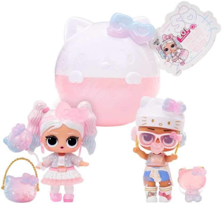 Кукла LOL Surprise Loves Hello Kitty Doll Miss Pearly Pack - фото 2 - id-p113732342