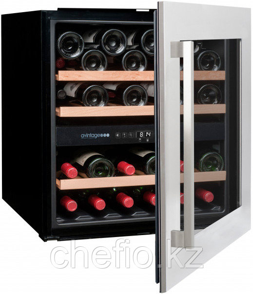 Двухзонный винный шкаф Avintage AVI62XDZA - фото 5 - id-p113587111