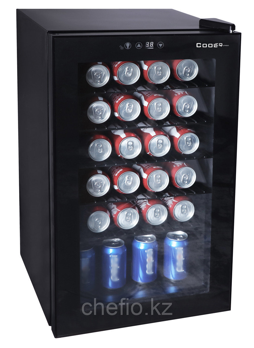 Шкаф холодильный барный Cooleq TBC-65 черный - фото 2 - id-p113589070