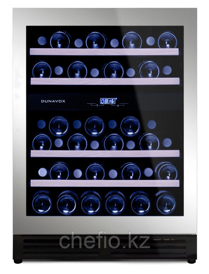 Двухзонный винный шкаф Dunavox DAU-45.125DSS.TO - фото 1 - id-p113587191