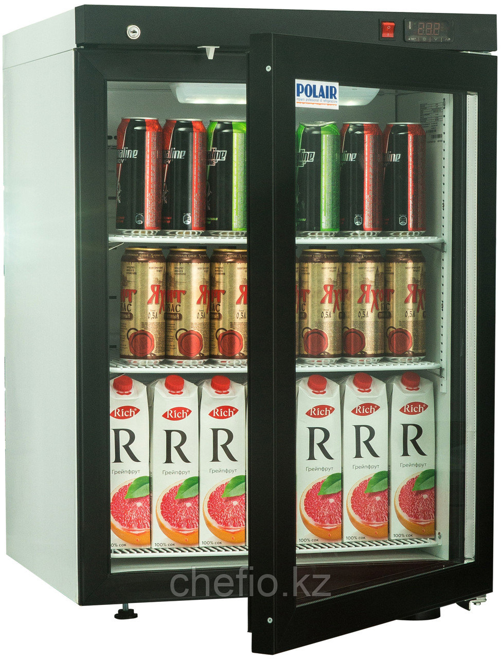 Шкаф холодильный барный Polair DM102-Bravo с замком - фото 2 - id-p113589159