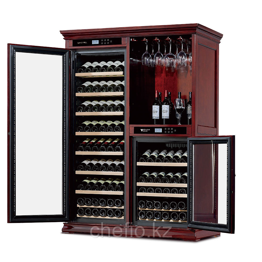 Двухзонный винный шкаф Meyvel MV154-WM2-BAR-C - фото 2 - id-p113587274