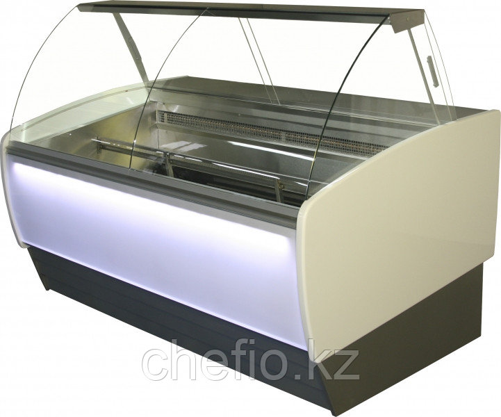 Витрина для мороженого Enteco Вилия 120 ВН Ice с боковинами (пластик) - фото 1 - id-p113593071