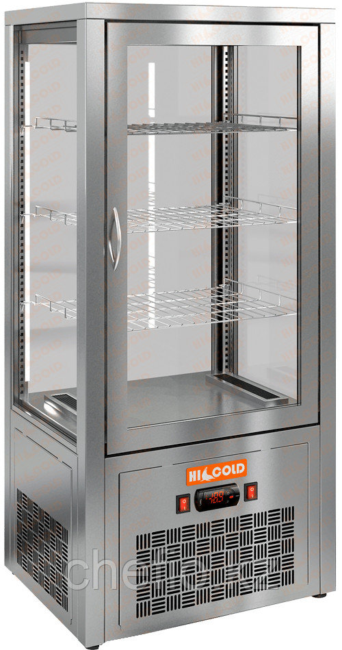Витрина холодильная настольная HICOLD VRC 100 - фото 1 - id-p113593563
