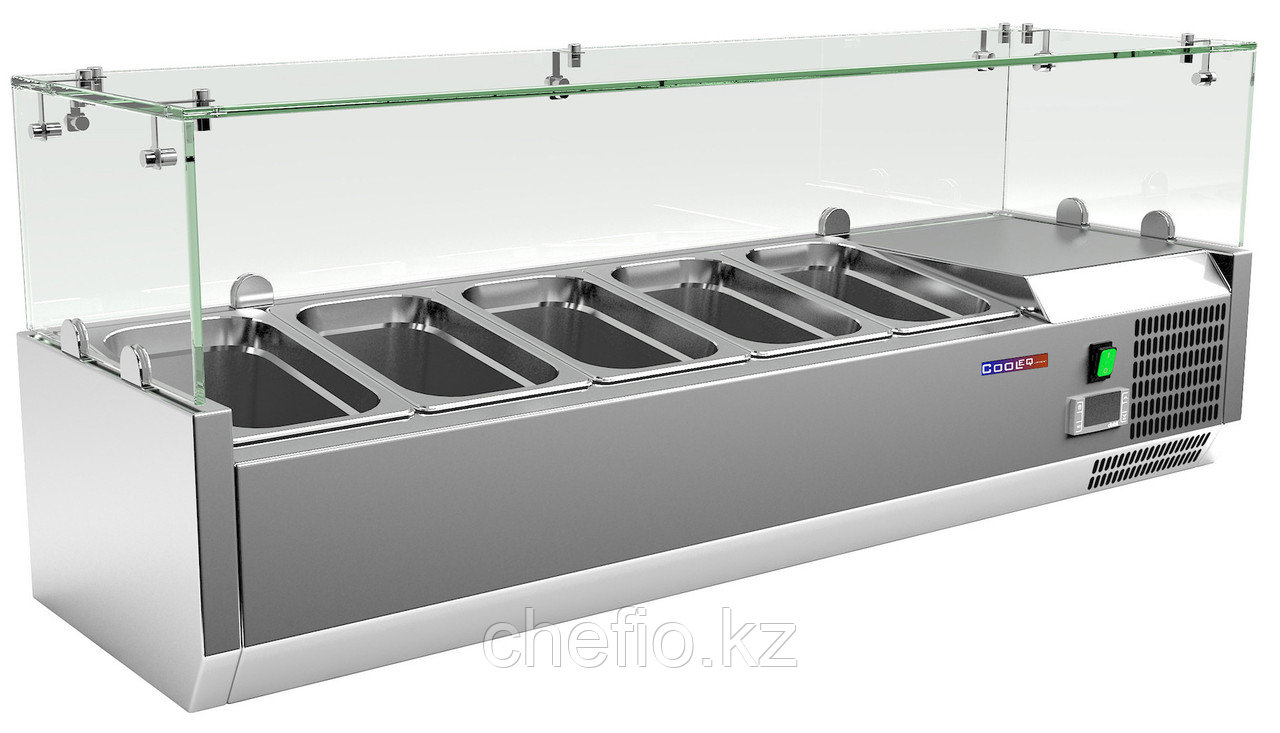 Холодильная витрина для ингредиентов Cooleq VRX 1200/330 - фото 2 - id-p113593753