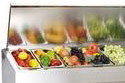 Холодильная витрина для ингредиентов Polair VT3-G (1/4) с крышкой - фото 2 - id-p113593858