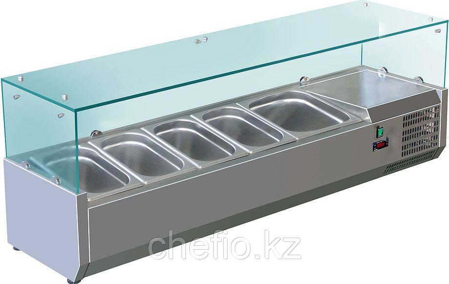 Холодильная витрина для ингредиентов Viatto VRX 1200/330 - фото 1 - id-p113593892