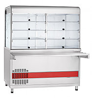 Прилавок-витрина холодильный для самообслуживания Abat Аста ПВВ (Н)-70КМ-С-01-ОК столешница нерж.