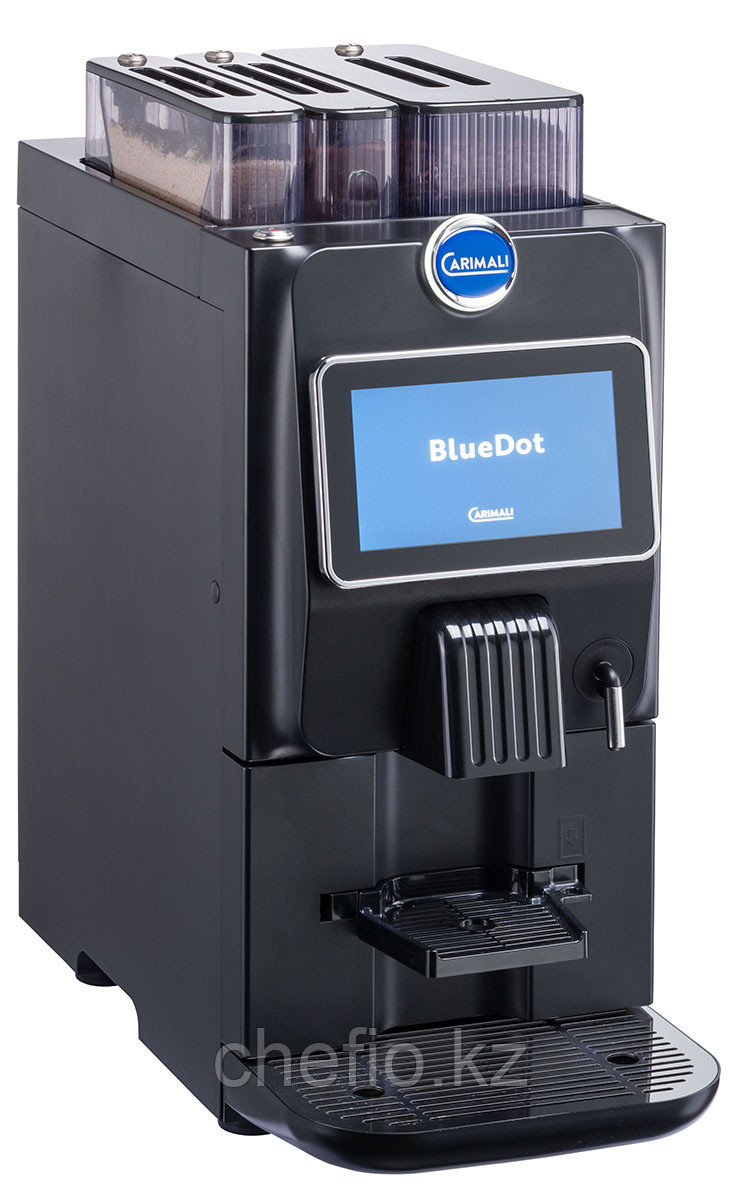 Автоматическая кофемашина CARIMALI BlueDot 26 Plus (1 бункер для зерна + 2 для порошков + работа от бака или - фото 5 - id-p113616022