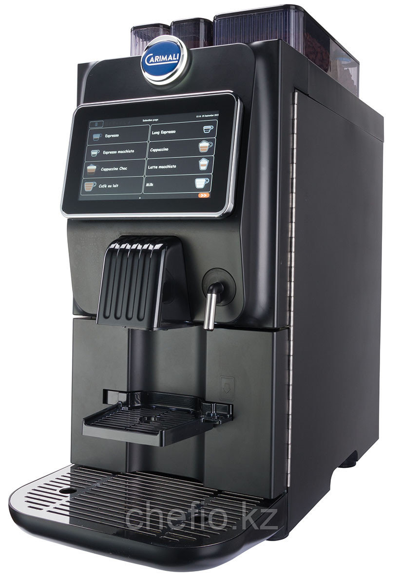 Автоматическая кофемашина CARIMALI BlueDot 26 Plus (1 бункер для зерна + 2 для порошков + работа от бака или - фото 6 - id-p113616022