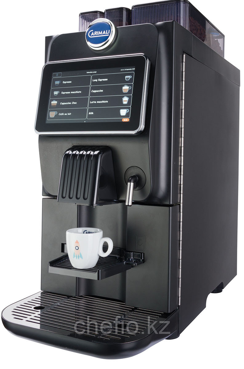 Автоматическая кофемашина CARIMALI BlueDot 26 Plus (1 бункер для зерна + 2 для порошков + работа от бака или - фото 7 - id-p113616022