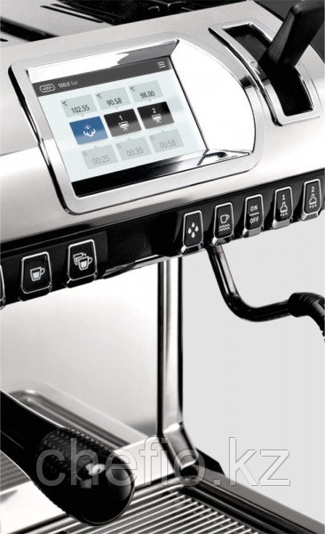 Рожковая кофемашина Nuova Simonelli Aurelia WAVE T3 2Gr 380V black+Autopurge+Easy Cream+high groups (151238) - фото 4 - id-p113617938