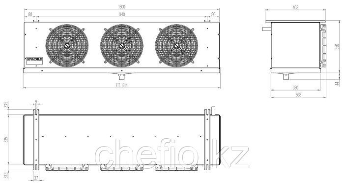 Сплит-система Rivacold FSM034Z012 Winter - фото 3 - id-p113619948