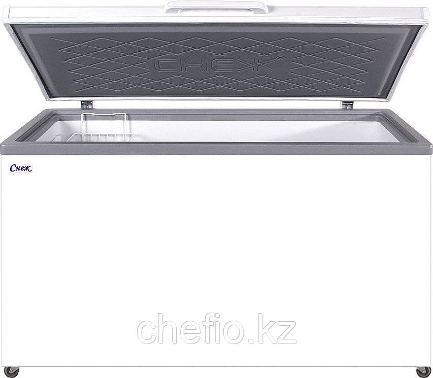 Холодильный ларь Снеж МЛК-500 нержавеющая крышка, среднетемпературный - фото 1 - id-p113605855