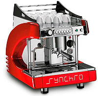 Рожковая кофемашина Royal Synchro 1gr 4l automatic красная