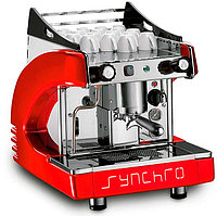 Рожковая кофемашина Royal Synchro 1gr 4l semiautomatic красная