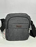 Мужская сумка-планшет"Disel", через плечо. Высота 25 см, ширина 19 см, глубина 10 см., фото 2