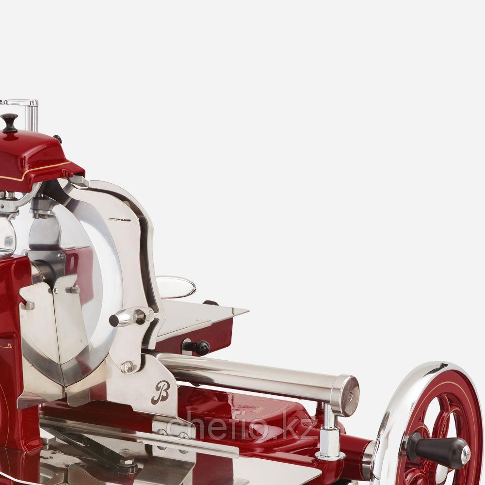 Слайсер Berkel Flywheel (Volano) Tribute красный на подставке - фото 5 - id-p113619434