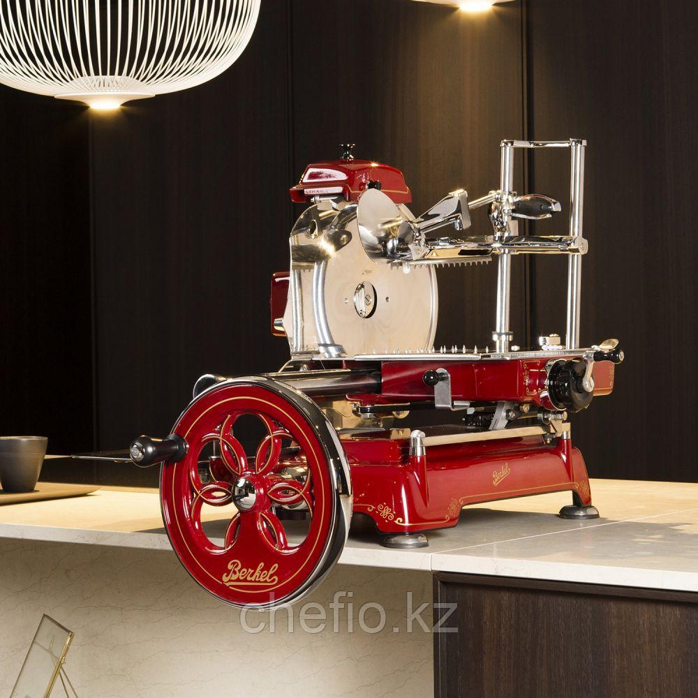 Слайсер Berkel Flywheel (Volano) Tribute красный на подставке - фото 6 - id-p113619434