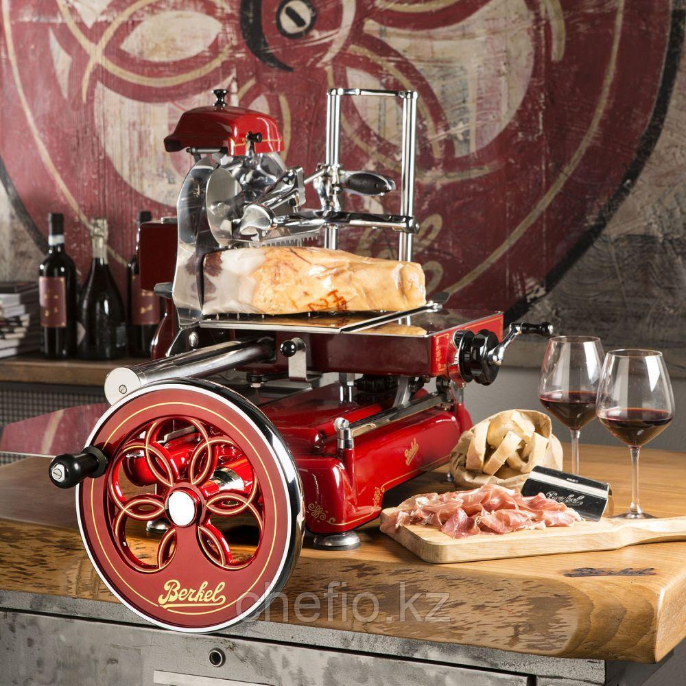 Слайсер Berkel Flywheel (Volano) Tribute красный на подставке - фото 8 - id-p113619434