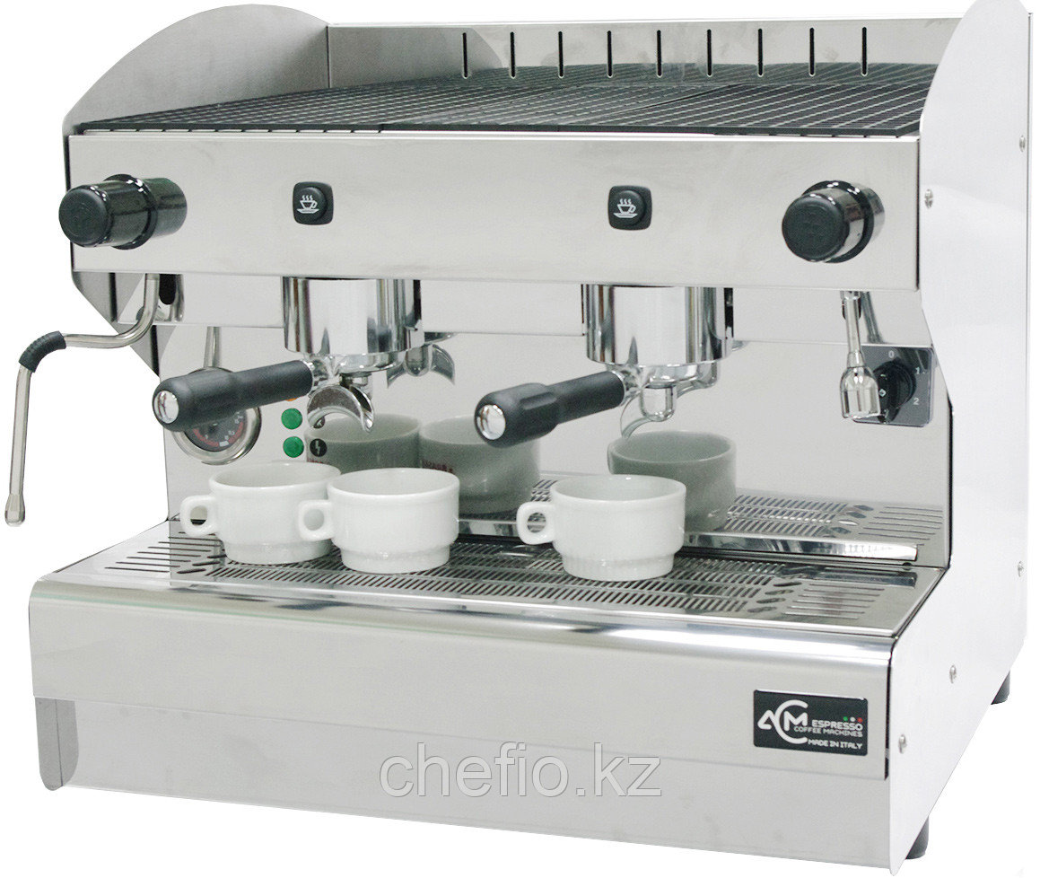 Рожковая кофемашина Acm Rounder 2 GR Compatta Inox (ACMRD002CSIX) - фото 3 - id-p113617632