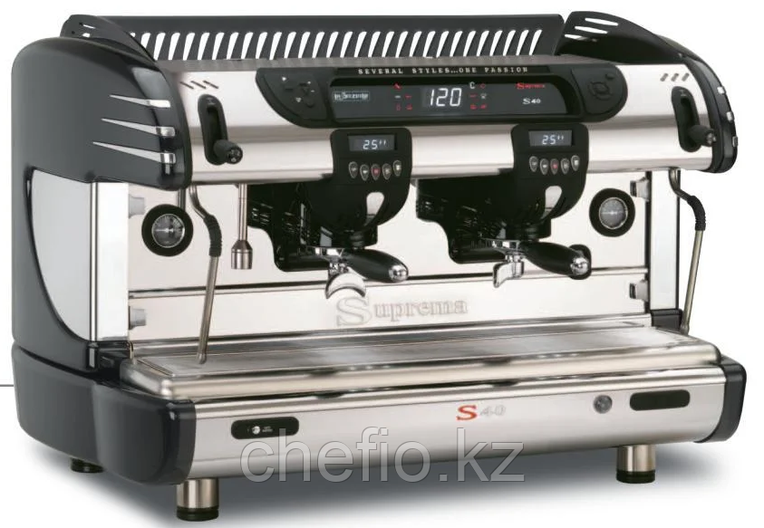 Рожковая кофемашина La Spaziale S40 Suprema 2Gr TA (антрацит) - фото 1 - id-p113617859