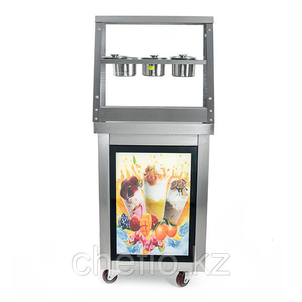 Фризер для жареного мороженого KCB-1F (контейнеры, световой короб) Foodatlas - фото 4 - id-p113634017