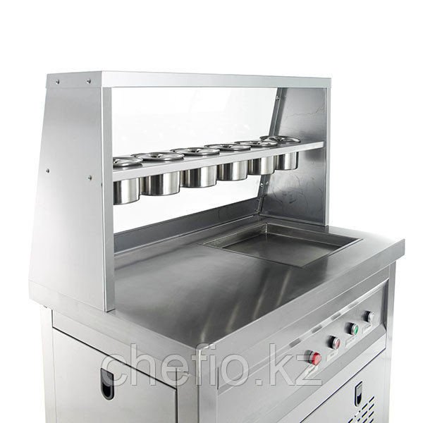 Фризер для жареного мороженого KCB-1F (контейнеры, стол для топпингов) Foodatlas - фото 7 - id-p113634019