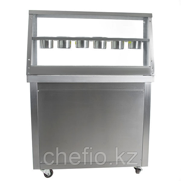 Фризер для жареного мороженого KCB-1Y (контейнеры, стол для топпингов) Foodatlas - фото 4 - id-p113634027