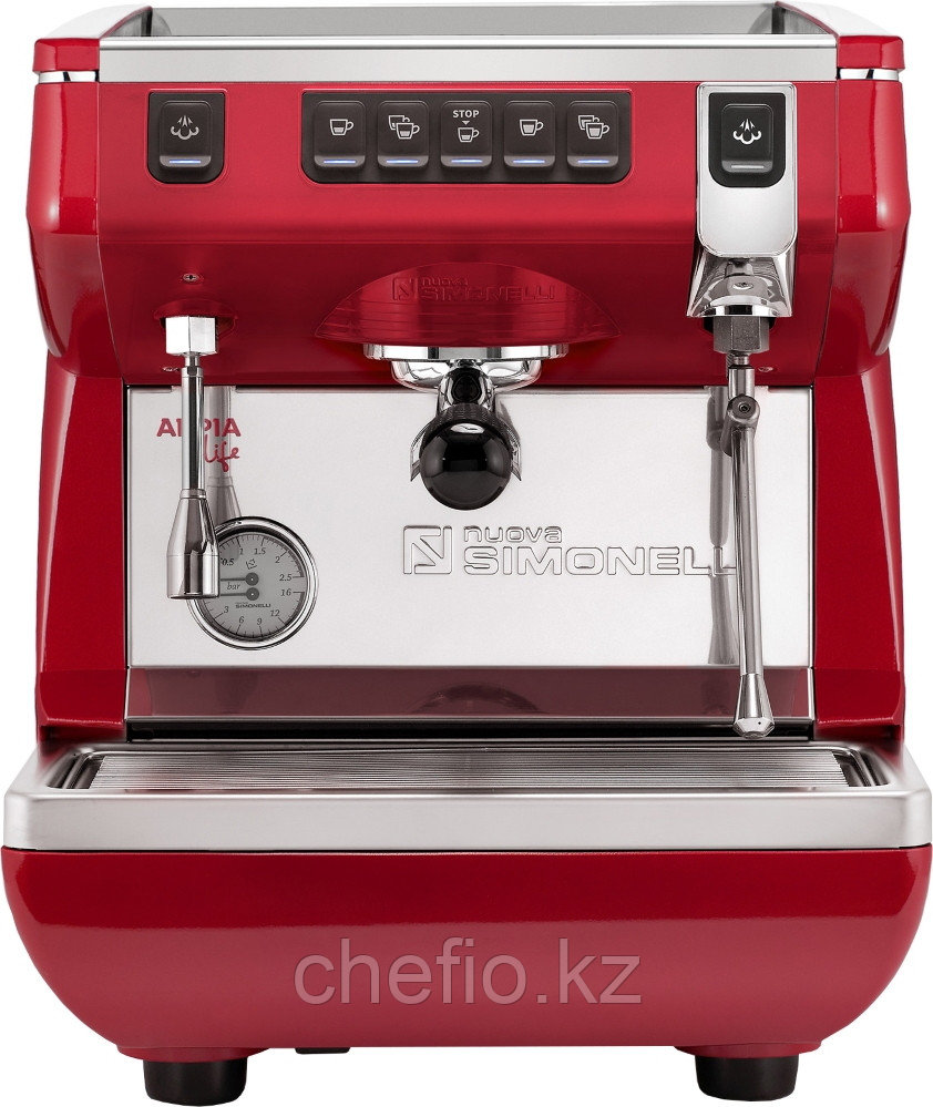 Рожковая кофемашина Nuova Simonelli Appia Life 1Gr V 220V red (167518) - фото 1 - id-p113617912