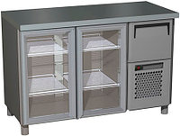 Стол холодильный Россо T57 M2-1-G X7 9006-1 корпус серый, (BAR-250C)
