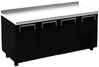 Стол холодильный Россо T57 M3-1 9005-29 корпус черный, планка (BAR-360)