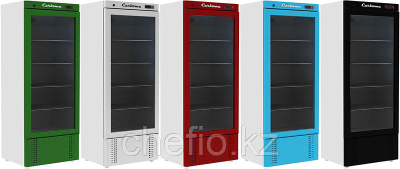 Холодильный шкаф Полюс Carboma R560 С (стекло) - фото 2 - id-p113636248