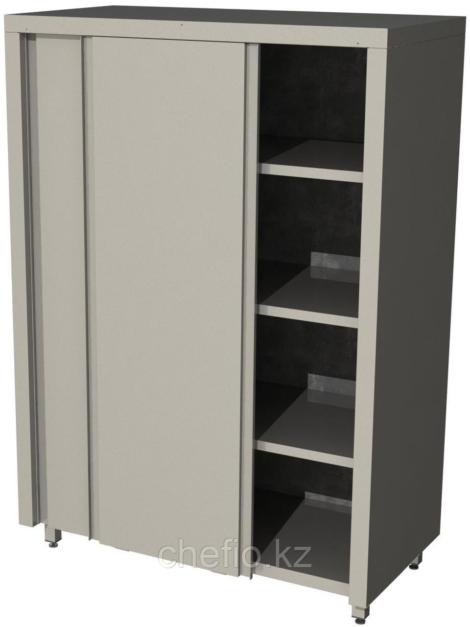 Шкаф кухонный для хлеба двери купе RESTOINOX ШККХ-15/5 - фото 1 - id-p113635634
