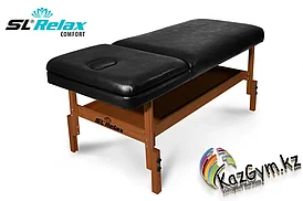 Массажный стол стационарный Comfort SLR-4 (черный)