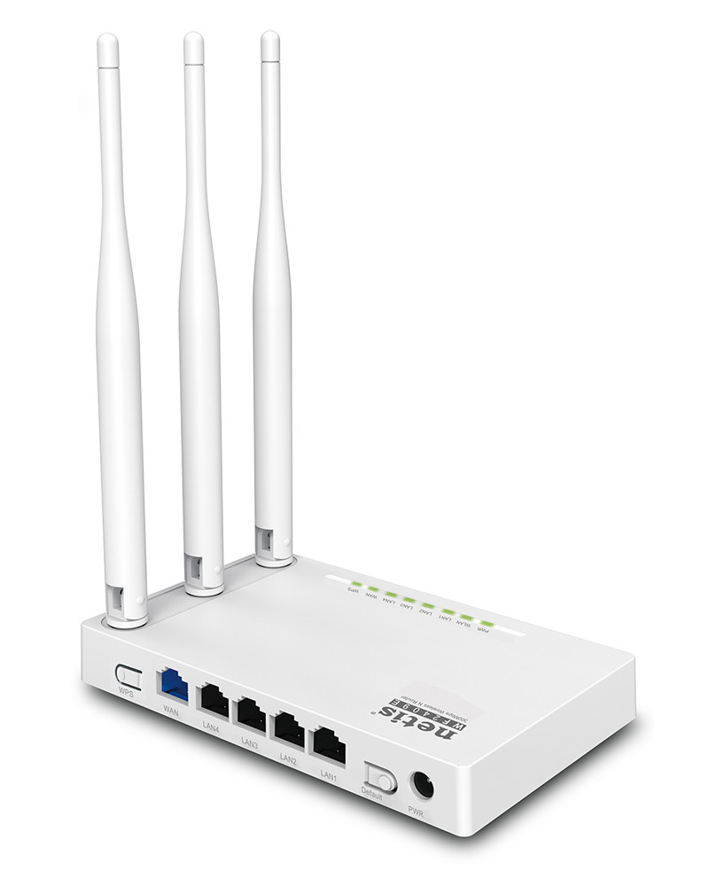 Wi-Fi роутер Netis WF2409E V4, 802.11n, 300 Мбит/с, 4 x10/100 LAN, IP-TV, Multi SSID