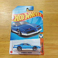 Оригинальная Машинка "Hot wheels" 84 Pontiac Firebird. Mattel. Хотвилс. Машинки. Подарок.