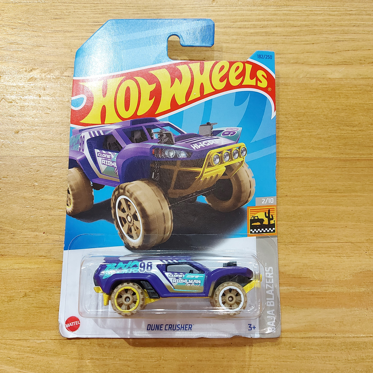 Оригинальная Машинка "Hot wheels" Dune Crusher. Baja Blazers. Mattel. 182/250. Хотвилс. Машинки. Подарок. - фото 1 - id-p113734581