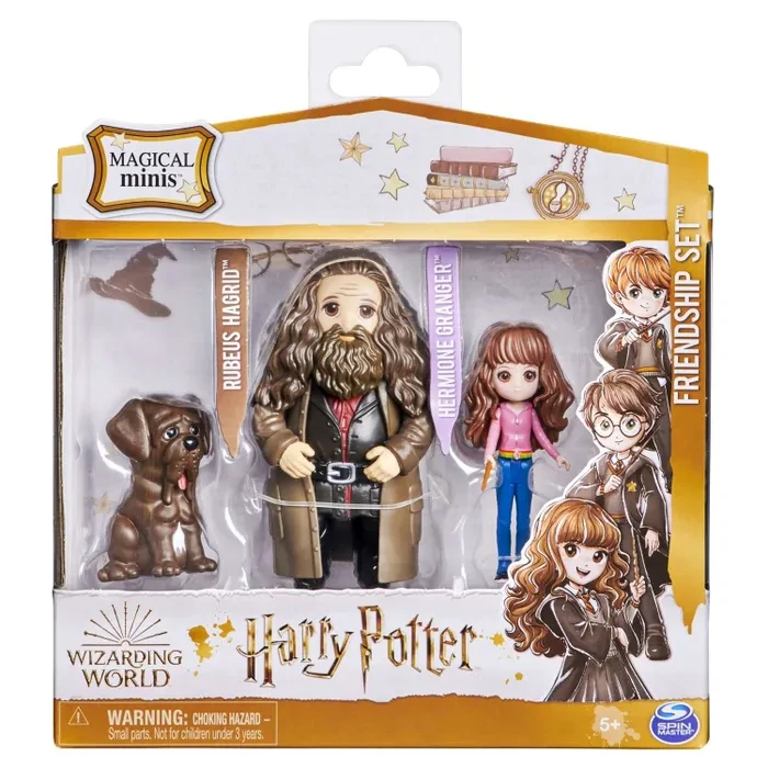 Набор фигурок WWO Harry Potter Гермиона и Хагрид
