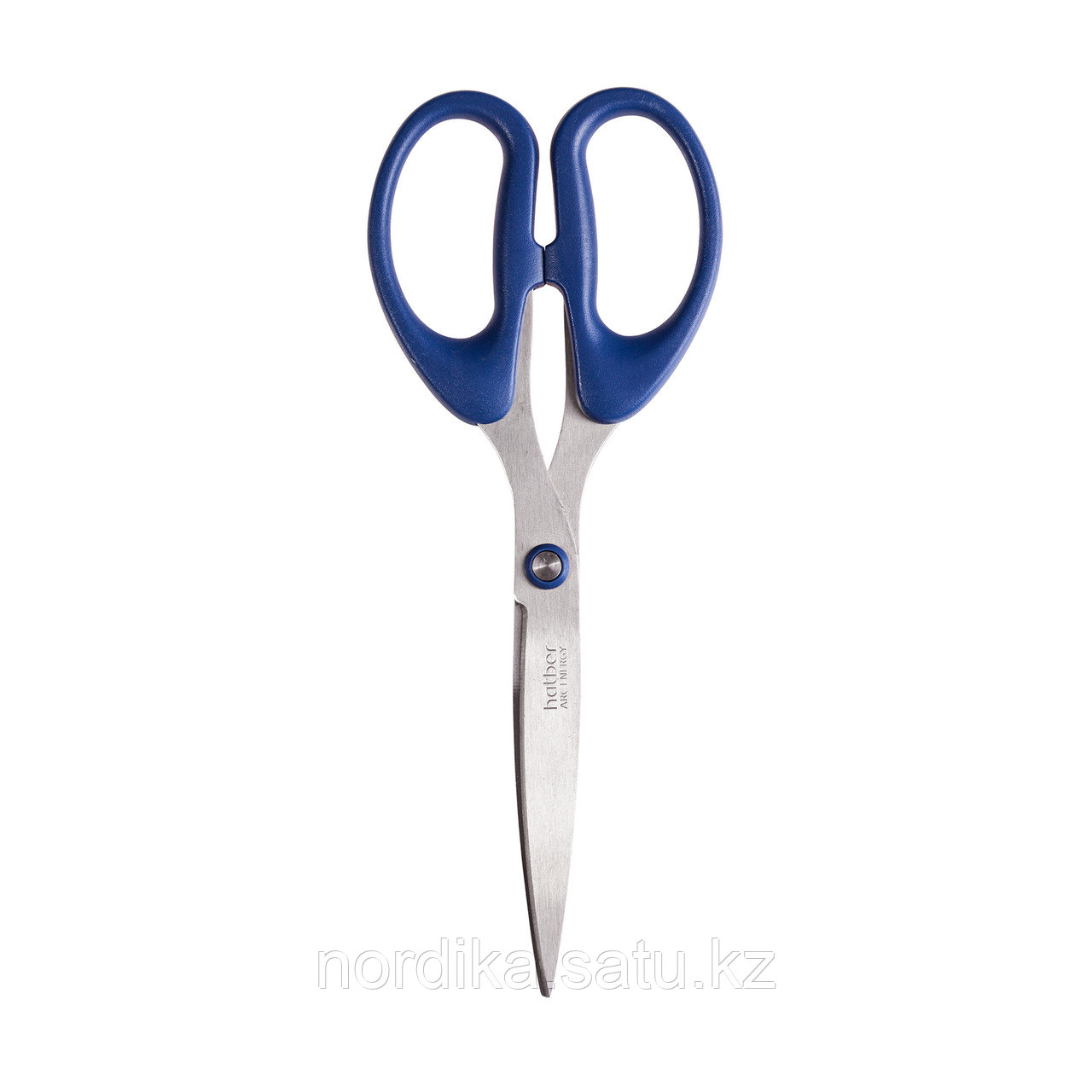 Ножницы Hatber MOTION 19 см, цвет синий - фото 2 - id-p113736951