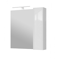 Шкаф зеркальный ЮВЕНТА BrxMC-80 Белый