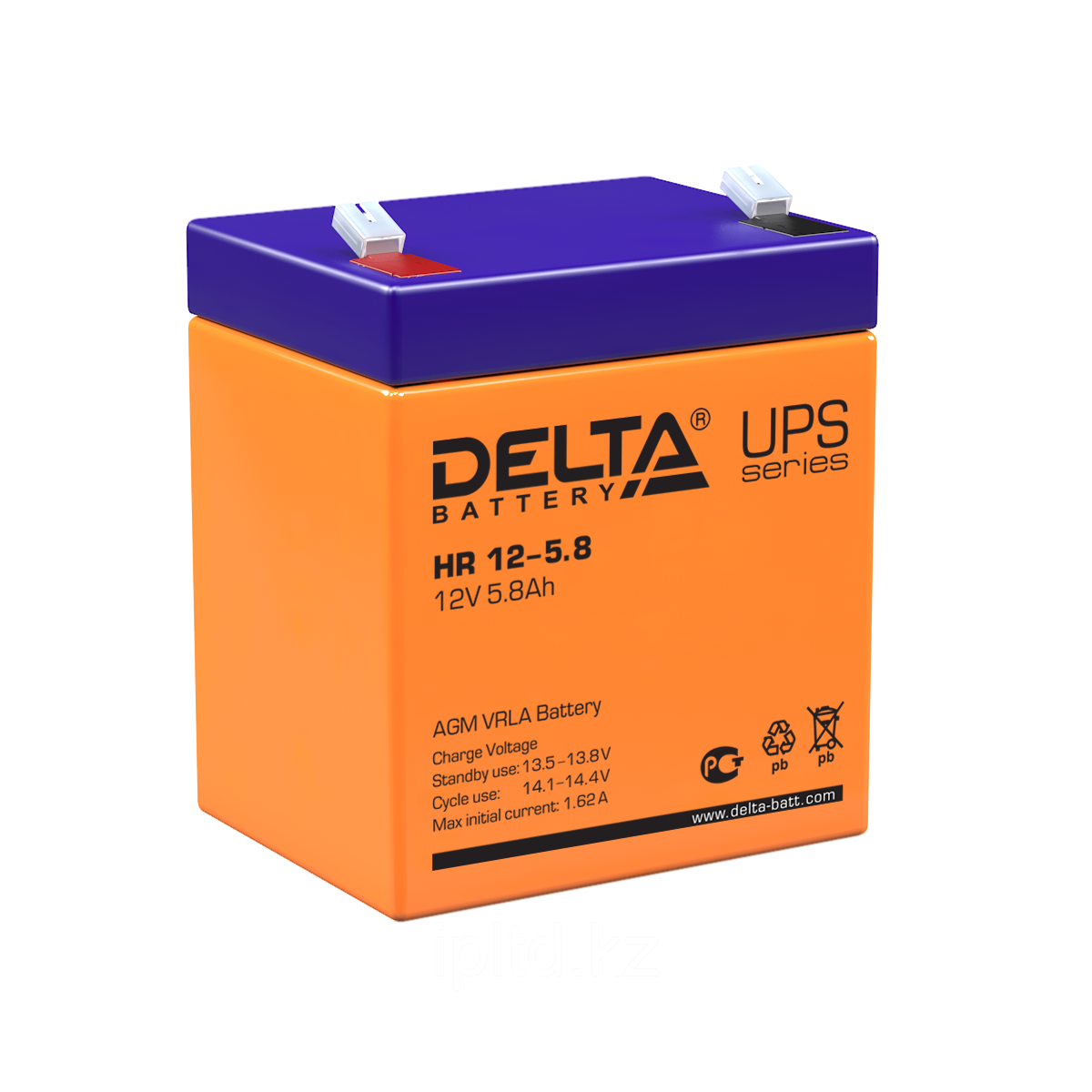 Delta аккумуляторная батарея HR12-5.8 - фото 1 - id-p3063852