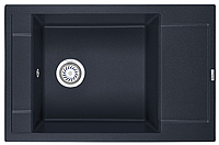 Кухонная мойка Granula 7806 шварц (чёрный металлик)